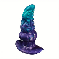 6.5in Silicone Octopus Wearable Portable Dildo For G Spot Prostate Stimulation