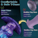 6.5in Silicone Octopus Wearable Portable Dildo For G Spot Prostate Stimulation