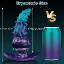 6.5in Silicone Octopus Wearable Portable Dildo For G Spot Prostate Stimulation