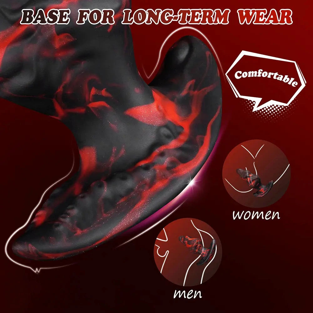 6.5in Wearable Silicone Soft Dildo For Female G-Spot Adult Product