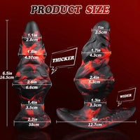 6.5in Wearable Silicone Soft Dildo For Female G-Spot Adult Product
