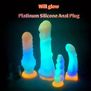 6.61in 8.17in 9.96in 12.4in Big Luminous Silicone Soft Monster Creature Dildo