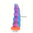 6.61in 8.17in 9.96in 12.4in Big Luminous Silicone Soft Monster Creature Dildo
