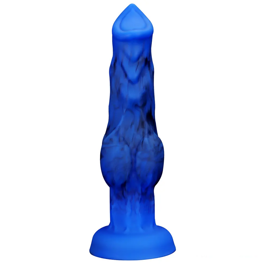 6.65in 7.63in 8.3in 9.25in 10.03in Fantasy Dog Cock Knot Dildo