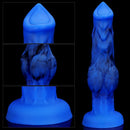6.65in 7.63in 8.3in 9.25in 10.03in Fantasy Dog Cock Knot Dildo
