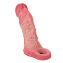 6.65in Real Lifelike Hollow Silicone Soft Dildo Penis Sleeve For Lengthened
