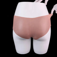 6.65in Silicone Realistic Feeling Strap on Dildo Pants Hollow Cock Sleeve