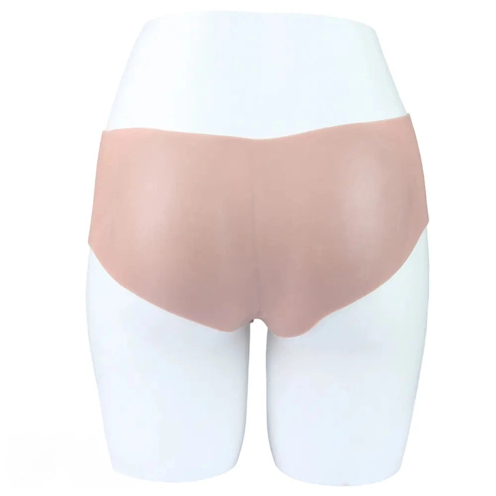 6.65in Silicone Realistic Feeling Strap on Dildo Pants Hollow Cock Sleeve