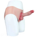 6.65in Silicone Realistic Feeling Strap on Dildo Pants Hollow Cock Sleeve