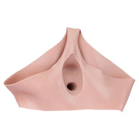 6.65in Silicone Realistic Feeling Strap on Dildo Pants Hollow Cock Sleeve