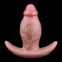 6.65in Textured Realistic Silicone Female Strap on Dildo With Strapon Belt