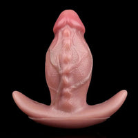 6.65in Textured Realistic Silicone Female Strap on Dildo With Strapon Belt