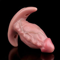 6.65in Textured Realistic Silicone Female Strap on Dildo With Strapon Belt