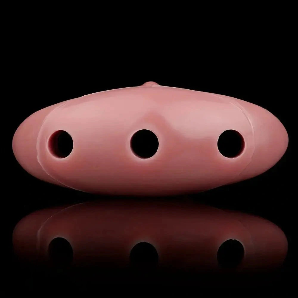 6.65in Textured Realistic Silicone Female Strap on Dildo With Strapon Belt