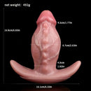 6.65in Textured Realistic Silicone Female Strap on Dildo With Strapon Belt