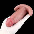 6.65in Textured Realistic Silicone Female Strap on Dildo With Strapon Belt