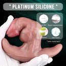 6.65in Textured Realistic Silicone Female Strap on Dildo With Strapon Belt