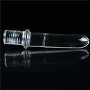 6.69in 6.88in 7.08in 7.28in Clear Unisex Glass Crystal Dildo With Handel