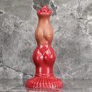 6.69in 7.48in 9.06in SML Silicone Fantasy Animal Dog Soft Cock Dildo