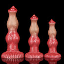 6.69in 7.48in 9.06in SML Silicone Fantasy Animal Dog Soft Cock Dildo