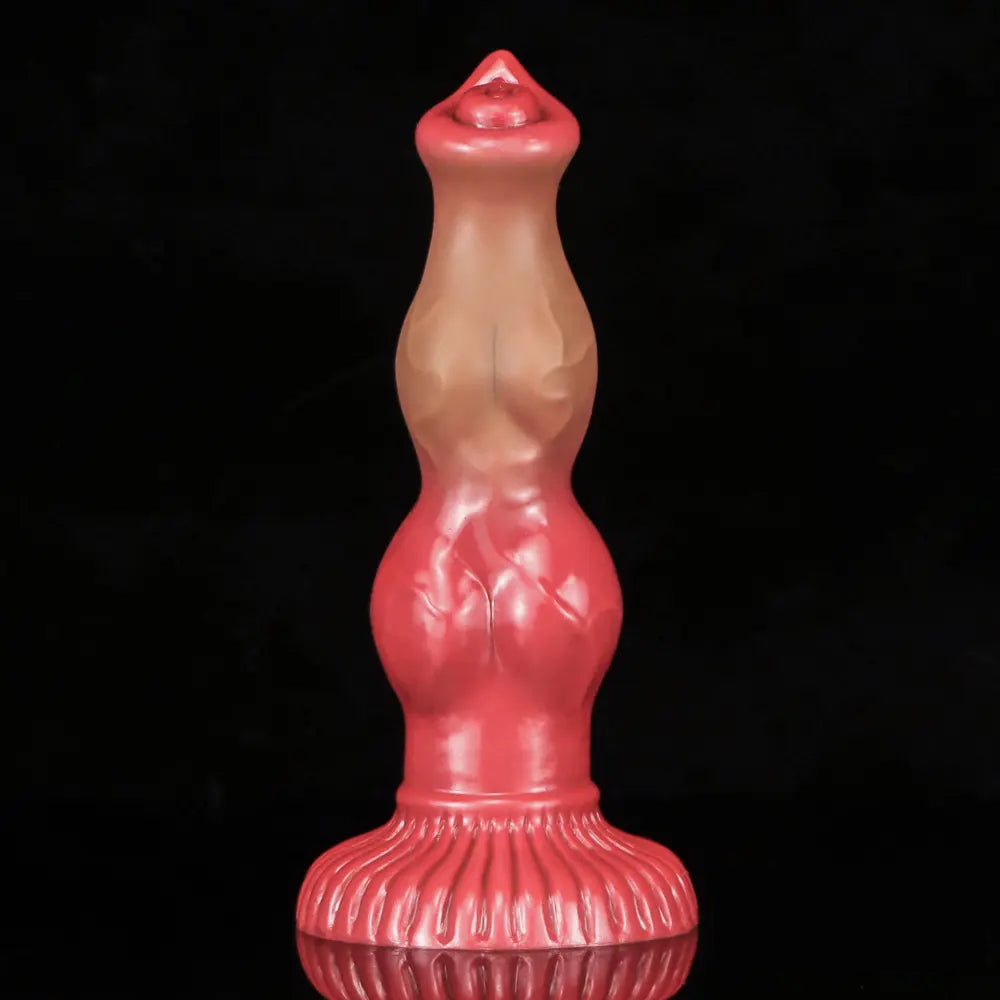 6.69in 7.48in 9.06in SML Silicone Fantasy Animal Dog Soft Cock Dildo
