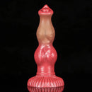 6.69in 7.48in 9.06in SML Silicone Fantasy Animal Dog Soft Cock Dildo
