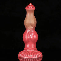 6.69in 7.48in 9.06in SML Silicone Fantasy Animal Dog Soft Cock Dildo