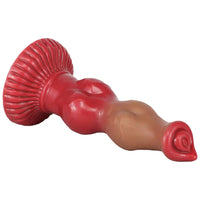 6.69in 7.48in 9.06in SML Silicone Fantasy Animal Dog Soft Cock Dildo