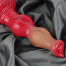 6.69in 7.48in 9.06in SML Silicone Fantasy Animal Dog Soft Cock Dildo