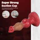 6.69in 7.48in 9.06in SML Silicone Fantasy Animal Dog Soft Cock Dildo