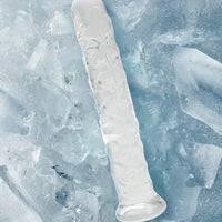 6.69in 7.68in Glass Clear Prostate Lifelike Dildo For Men Women