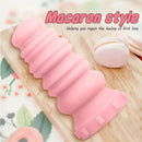 6.69in 7.87in 8.46in 9.25in 10.24in Soft Silicone Real Big Macaron Thick Dildo