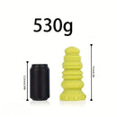 6.69in 7.87in 8.46in 9.25in 10.24in Soft Silicone Real Big Macaron Thick Dildo