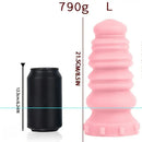 6.69in 7.87in 8.46in 9.25in 10.24in Soft Silicone Real Big Macaron Thick Dildo
