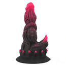 6.69in 7.87in 9.05in Fantasy Big Monster Spiked Silicone Soft Dildo