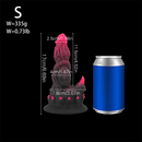 6.69in 7.87in 9.05in Fantasy Big Monster Spiked Silicone Soft Dildo
