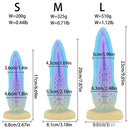 6.69in 7.87in 9.05in Fantasy Octopus Tentacle Silicone Soft Dildo