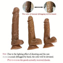 6.69in 7.88in 9.85in Real Penis Strong Suction Cup PVC Cock Dildo