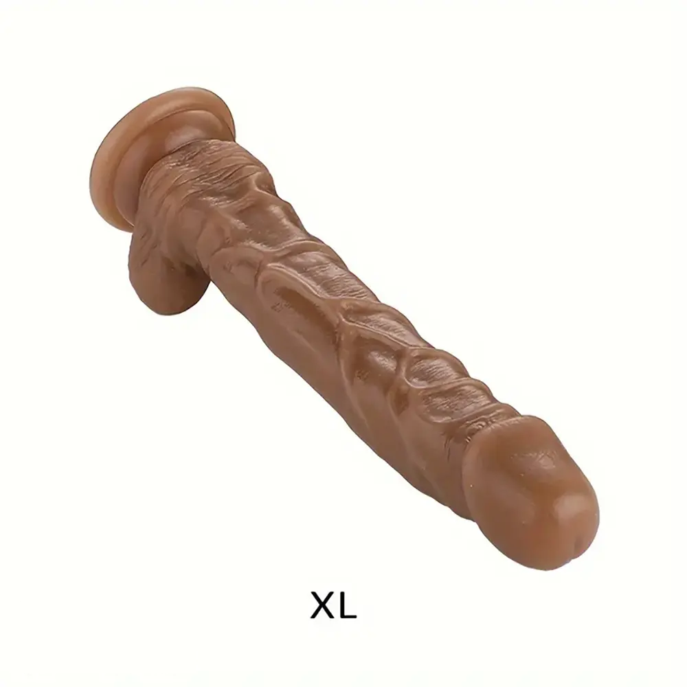 6.69in 7.88in 9.85in Real Penis Strong Suction Cup PVC Cock Dildo