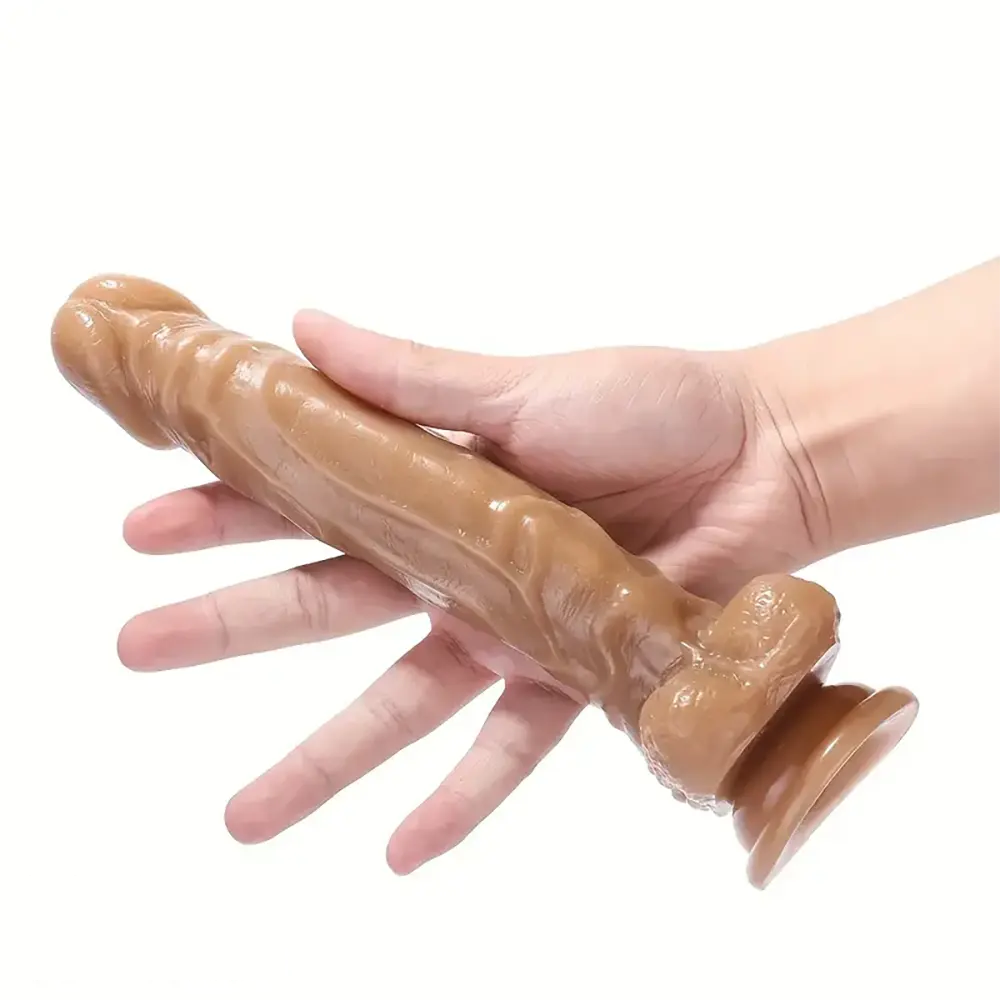 6.69in 7.88in 9.85in Real Penis Strong Suction Cup PVC Cock Dildo