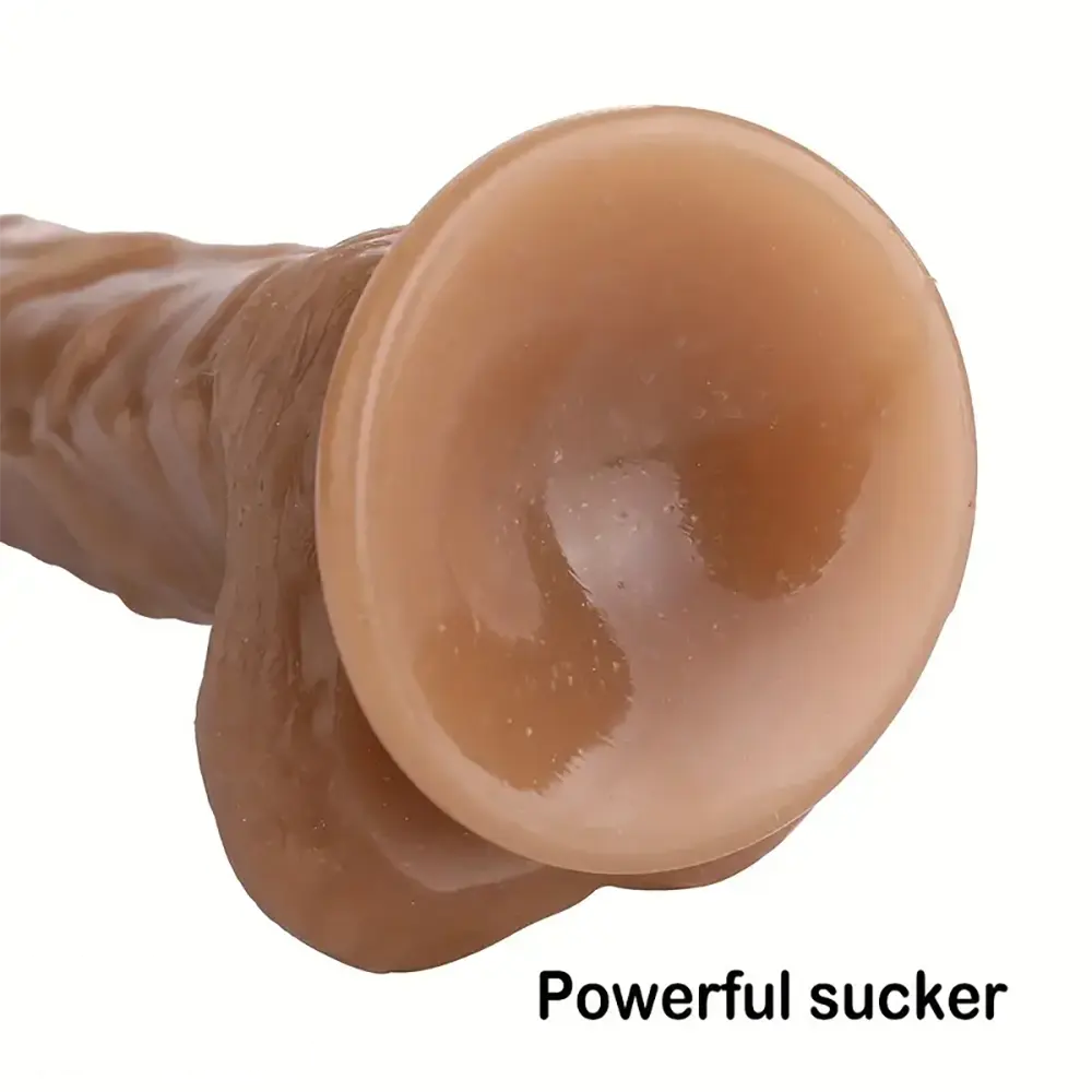 6.69in 7.88in 9.85in Real Penis Strong Suction Cup PVC Cock Dildo