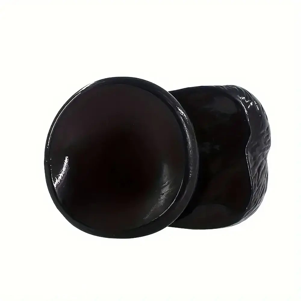 6.69in 8.07in Big Black Dildo For G-Spot Intense Stimulation Masturbator