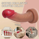 6.69in 8.26in 9.25in 10.62in 12.79in Mushroom Head Silicone Soft Dildo