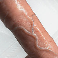 6.69in 8.46in Lifelike Strap on Silicone Soft Dildo Real Natural Touch Cock Dildo