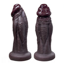6.69in 8.66in 10.24in 11.42in 12.99in Thick Glans Real Veins Silicone Big Dildo