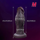 6.69in 8.66in 10.24in 11.42in 12.99in Thick Glans Real Veins Silicone Big Dildo