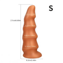 6.69in 8.66in 10.24in PVC Fantasy Big Dildo For Anal Vaginal Sex