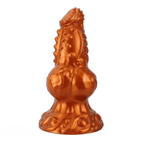 6.69in 8.66in 11.41in Spiked Tentacle Knot Silicone Big Granular Friction Dildo