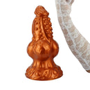 6.69in 8.66in 11.41in Spiked Tentacle Knot Silicone Big Granular Friction Dildo