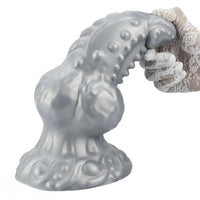 6.69in 8.66in 11.41in Spiked Tentacle Knot Silicone Big Granular Friction Dildo